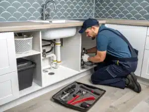 Plumber Endeavour Hills VIC 3802 – Kitchen Sink Leak Repaired with New Waste Pipework