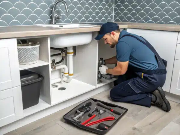 Plumber Endeavour Hills VIC 3802 – Kitchen Sink Leak Repaired with New Waste Pipework