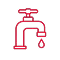 Leaking tap icon
